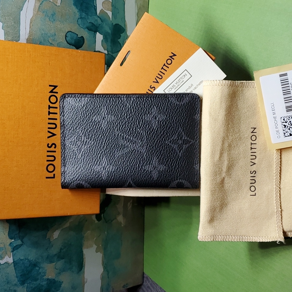 LOUIS VUITTON  Monogram Eclipse Pocket Organizer